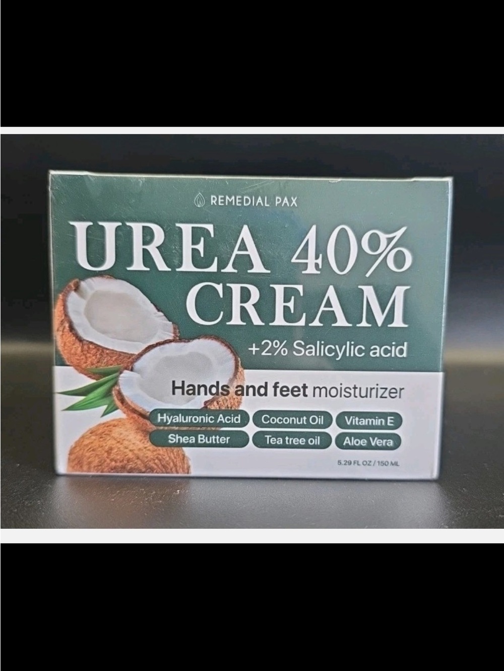 Urea 40% Cream Moisturizer for Hands & Feet - Green